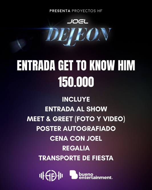 Entrada Get To Know Him